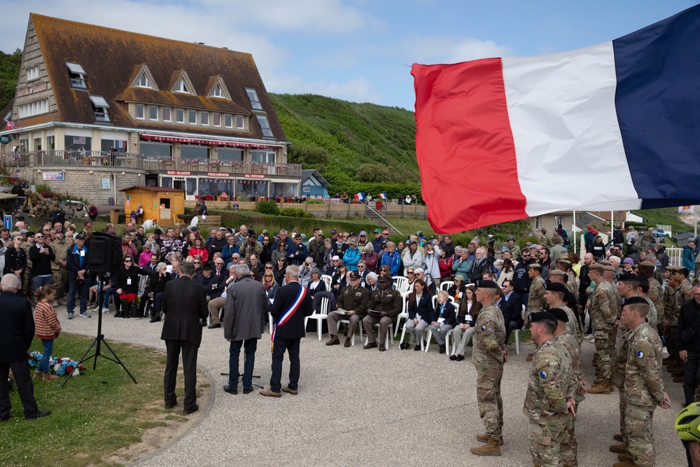 National Guard honored at Remembrance monument in Normandy