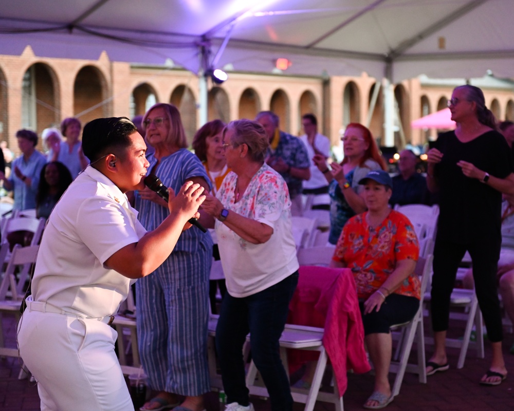 Navy Band Cruisers Perform at Workhouse in Lorton, VA