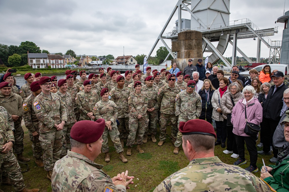 80TH ANNIVERSARY OF D-DAY PEGASUS BRIDGE