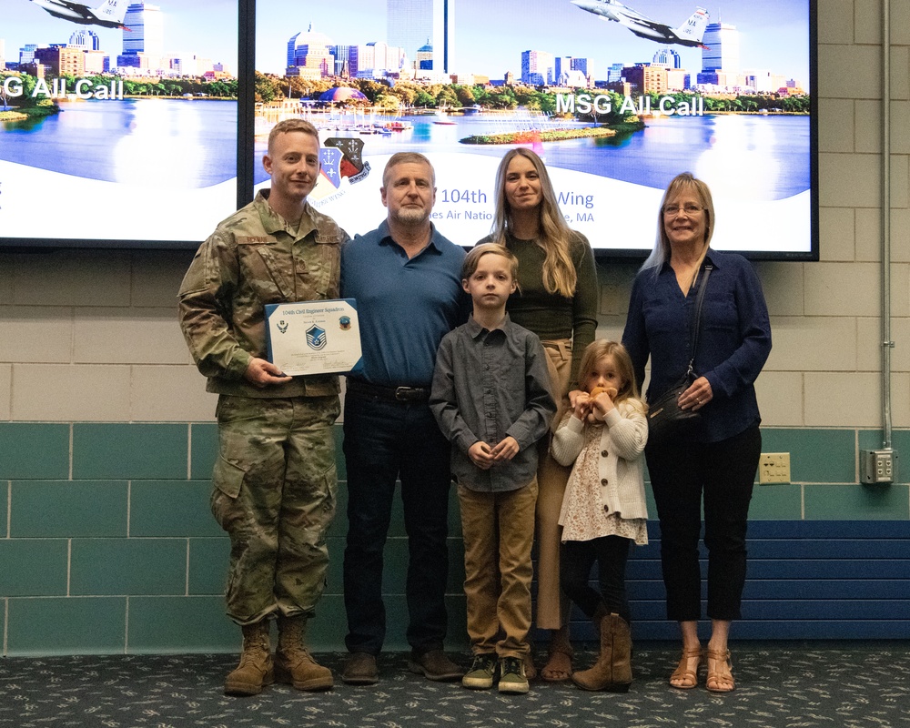 104th Mission Support Group recognizes member achievements