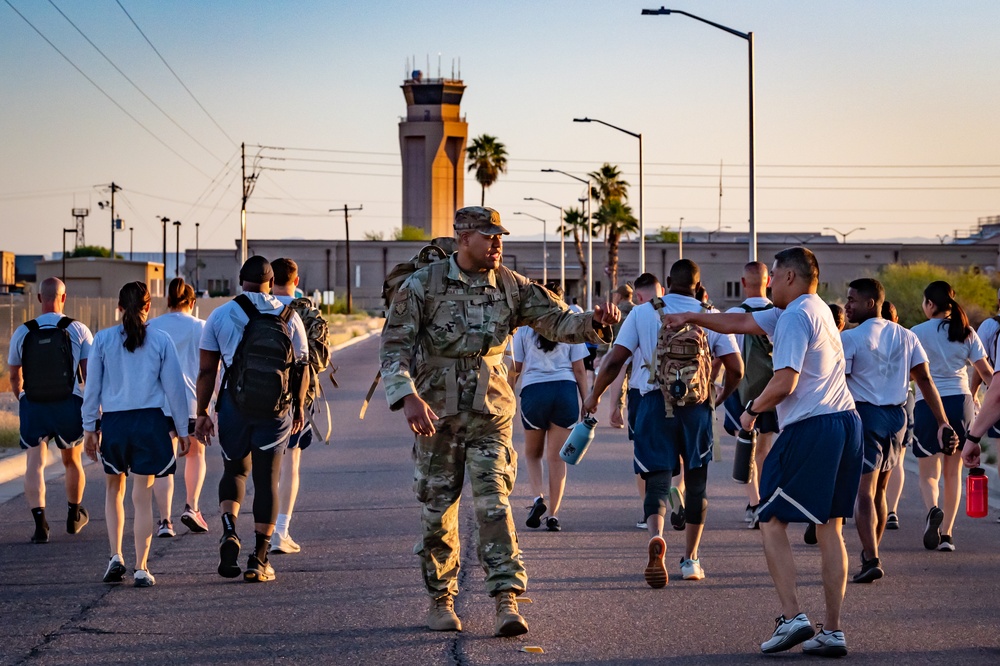 944th Fighter Wing Honors Fallen Comrades with Commemorative Ruck March