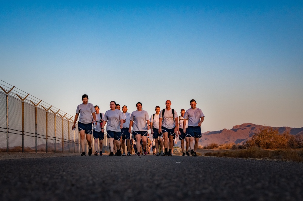 944th Fighter Wing Honors Fallen Comrades with Commemorative Ruck March