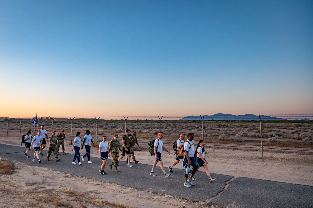 944th Fighter Wing Honors Fallen Comrades with Commemorative Ruck March