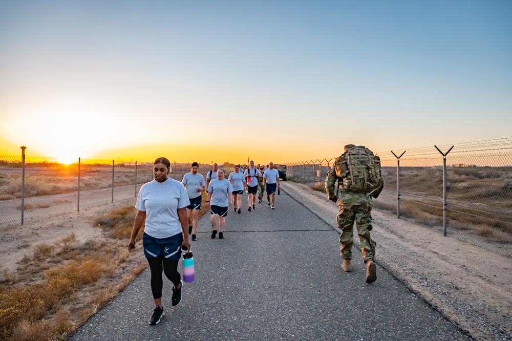 944th Fighter Wing Honors Fallen Comrades with Commemorative Ruck March