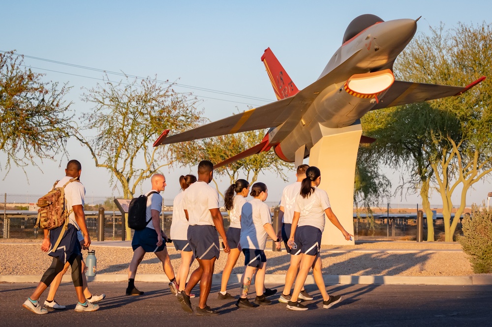 944th Fighter Wing Honors Fallen Comrades with Commemorative Ruck March