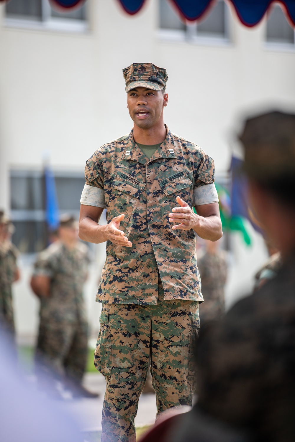 DVIDS - Images - 4th Marine Regiment HQCO Change of Command [Image 7 of 8]