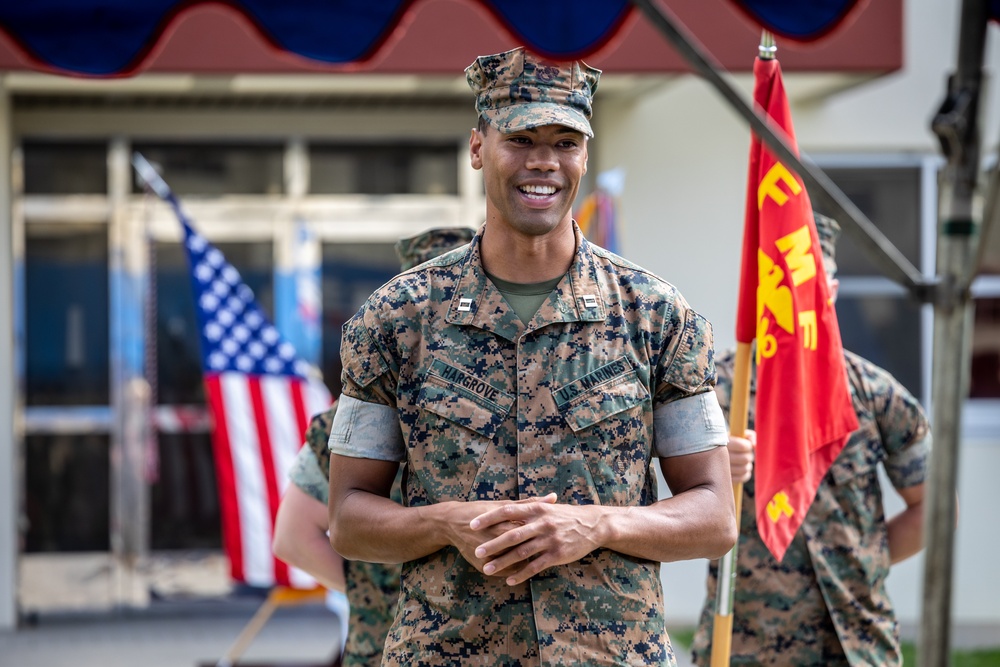 4th Marine Regiment HQCO Change of Command