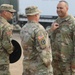 Jeramie Haney of D Troop, 278th RSS, receives the rank captain