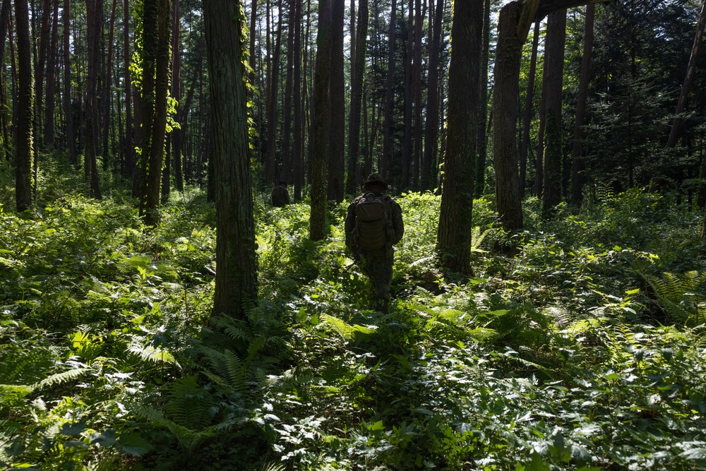 Marines Rehearse Reconnaissance Patrol During ARTP 24.1