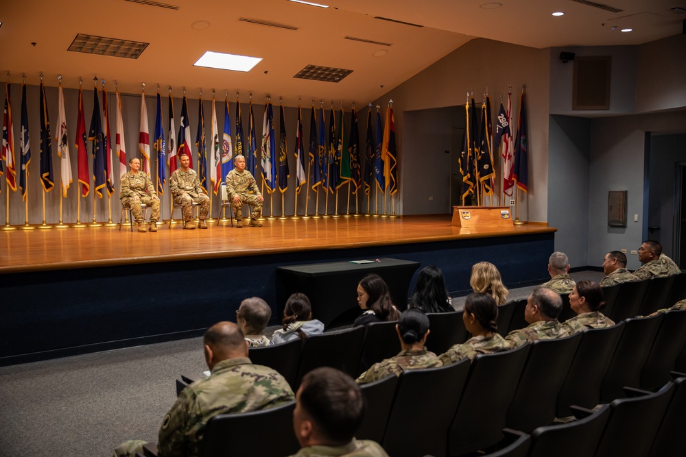 1-298th Regiment Multi-Functional Training Institute conducts a Change of Command Ceremony