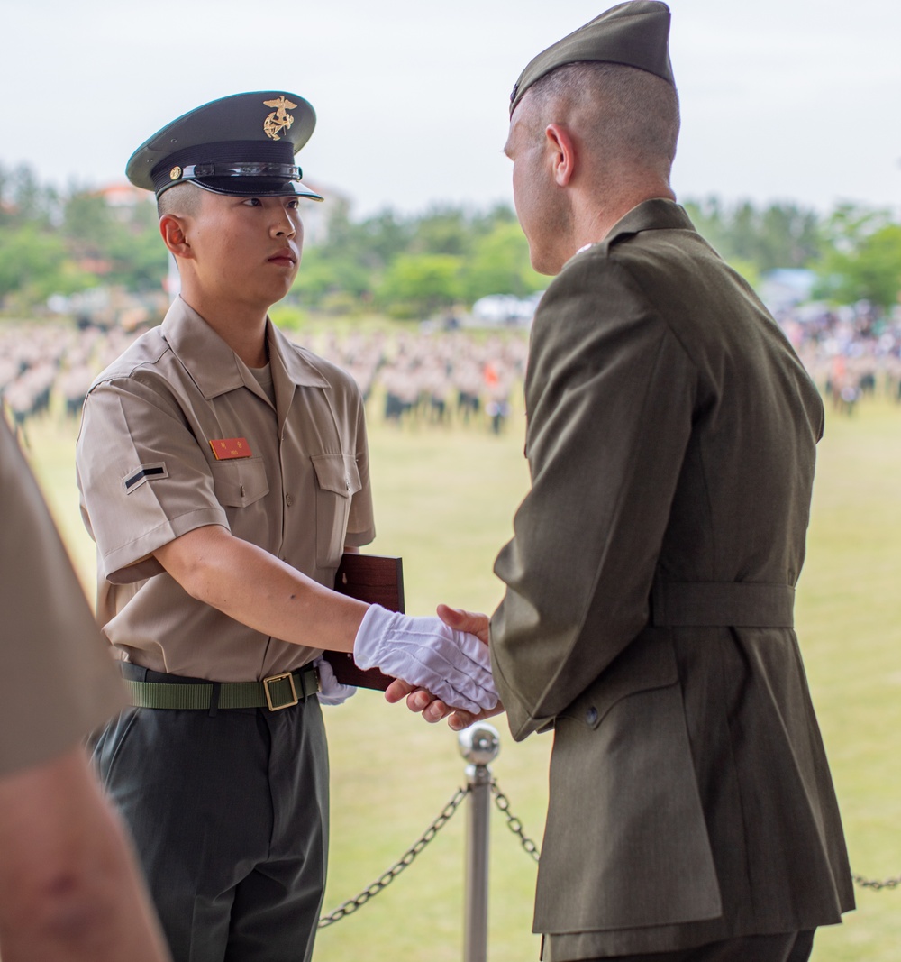 MARFORK Marines attend ROK Marine Corps graduation ceremony