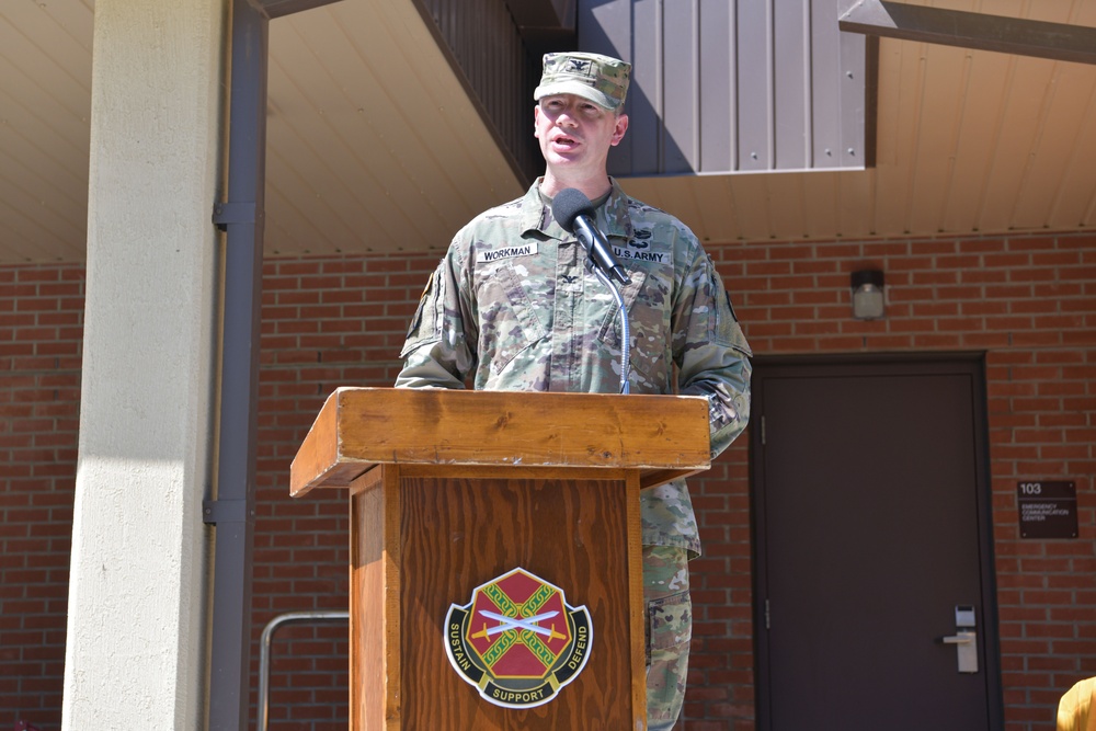 Ribbon Cutting Ceremony for Unaccompanied Personnel Housing