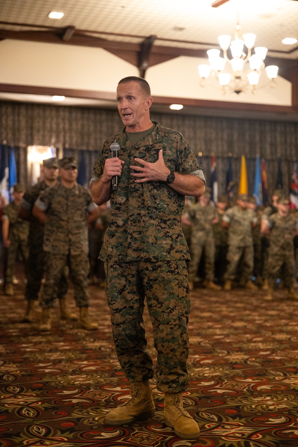 Headquarters and Support Battalion Change of Command