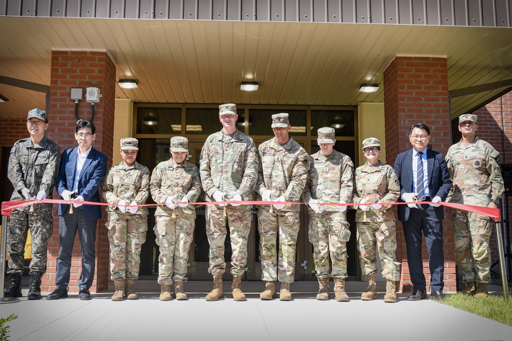 Ribbon Cutting Ceremony for Unaccompanied Personnel Housing