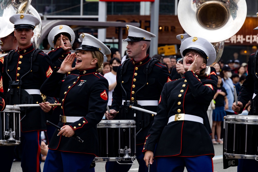 III MEF Band participates in the 2024 Pohang International Fire and Light Festival