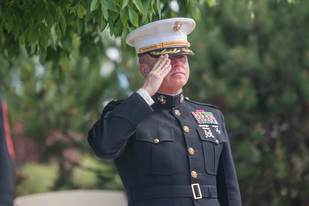 U.S. Marine Corps Veteran receives the Silver Star