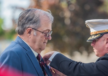 U.S. Marine Corps Veteran receives the Silver Star