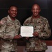 Lt. Col. Jermon Tillman PCS award ceremony