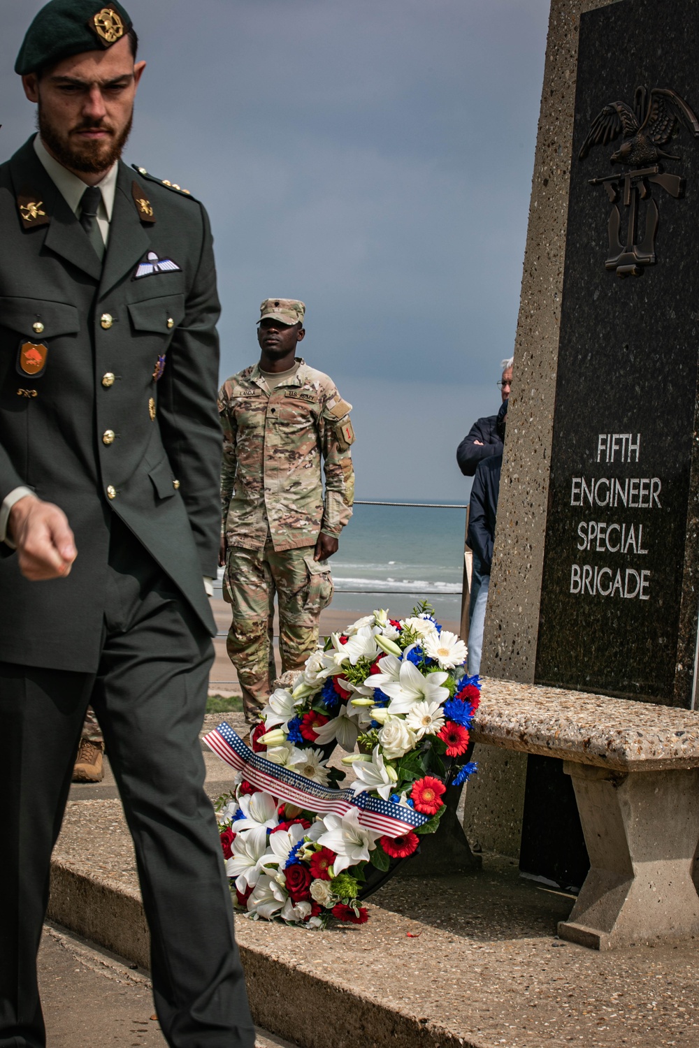 Big Red One Attends Annual D-Day Celebration