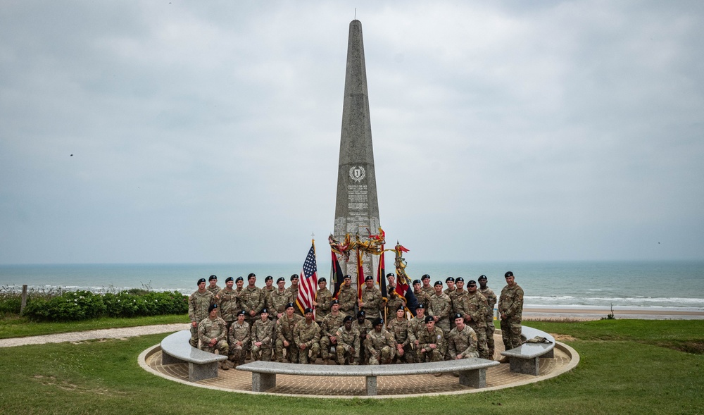 Big Red One Attends Annual D-Day Celebration