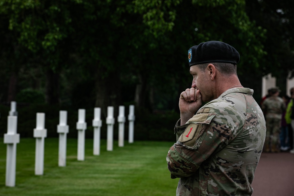 Big Red One Attends Annual D-Day Celebration