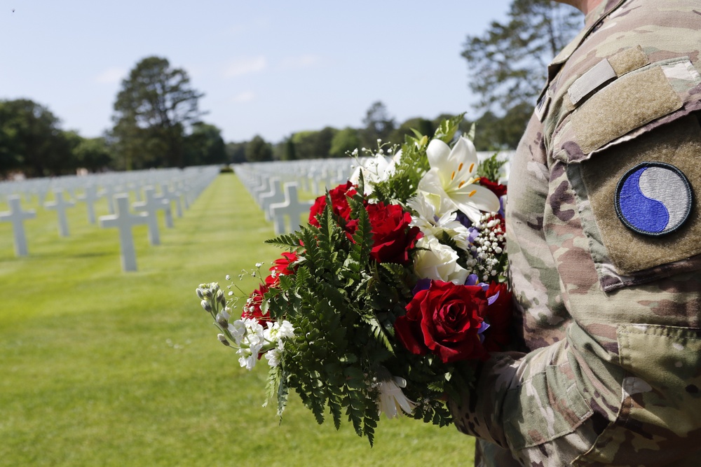 Blue and Gray Division commemorates the 80th anniversary of Operation Overlord