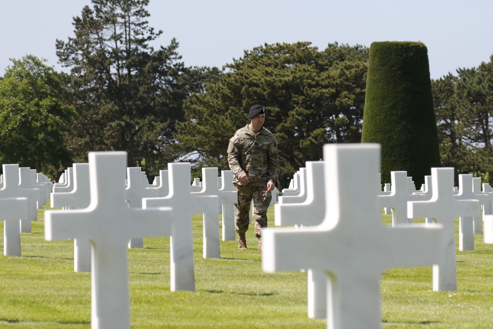 Blue and Gray Division commemorates the 80th anniversary of Operation Overlord