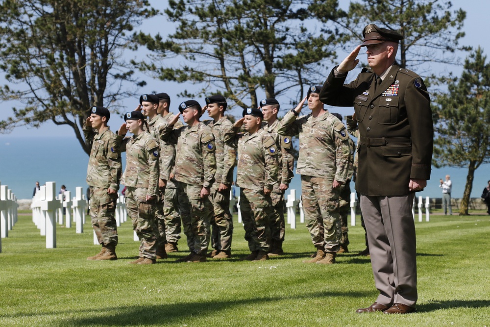 Blue and Gray Division commemorates the 80th anniversary of Operation Overlord