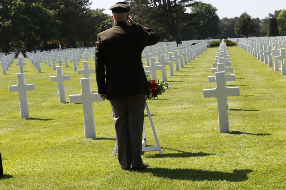 Blue and Gray Division commemorates the 80th anniversary of Operation Overlord