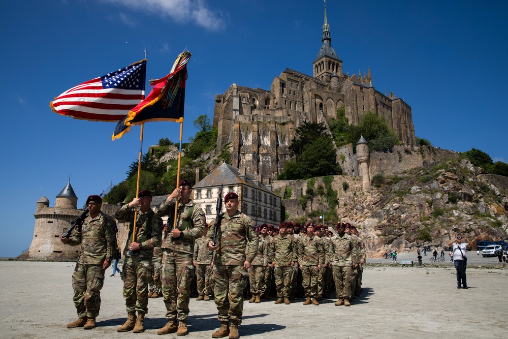 82nd in the Mont Saint Michel Ceremony