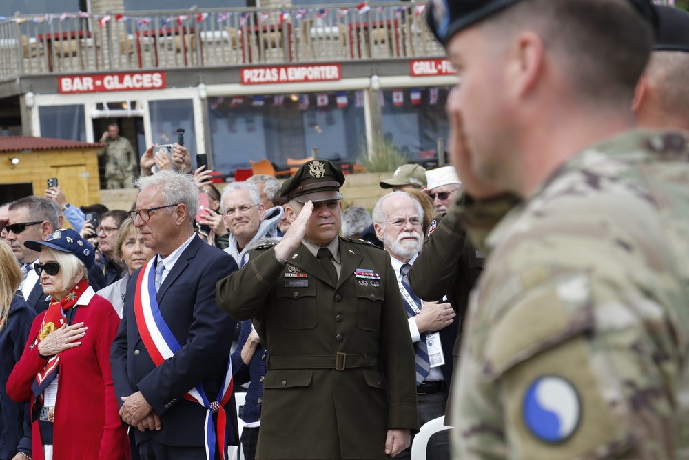 Blue and Gray Division commemorates the 80th anniversary of Operation Overlord