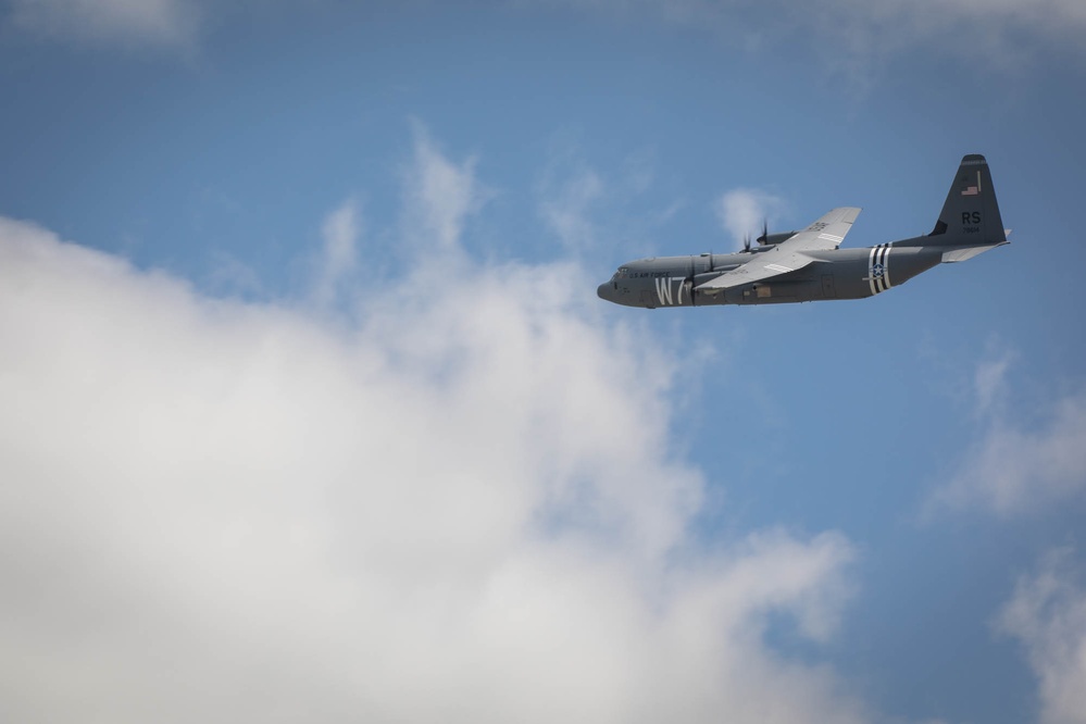 D-Day demonstrations at Mont Saint-Michel