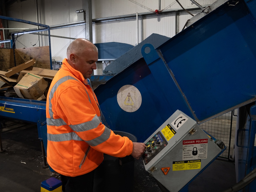 Waste Warriors: RAF Leakenheath Recycling Center