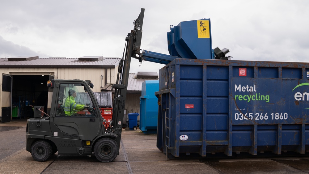 Waste Warriors: RAF Leakenheath Recycling Center