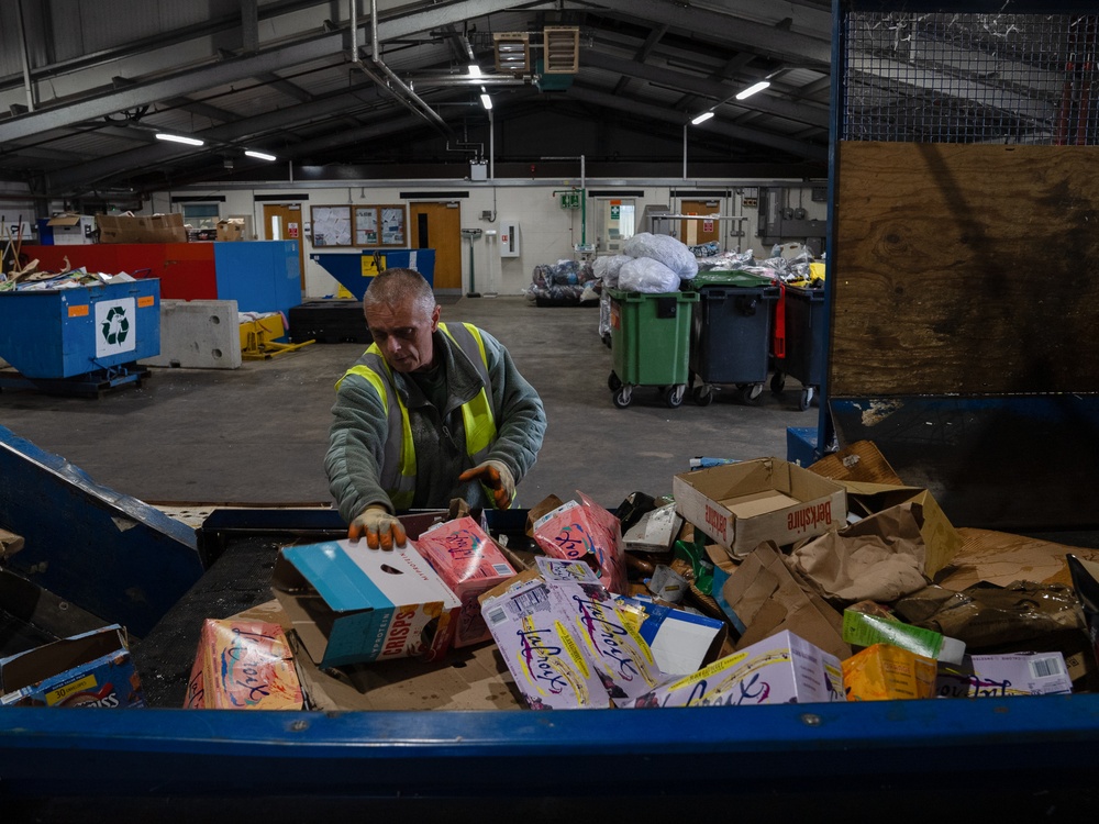 Waste Warriors: RAF Leakenheath Recycling Center