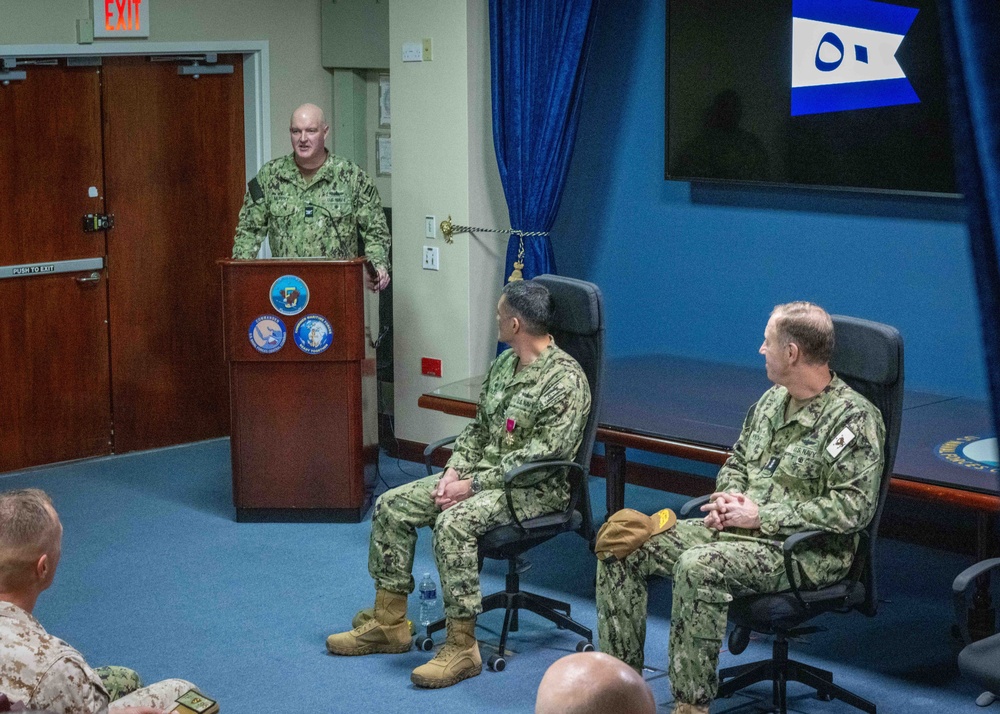 Destroyer Squadron 50 Holds Change of Command Ceremony