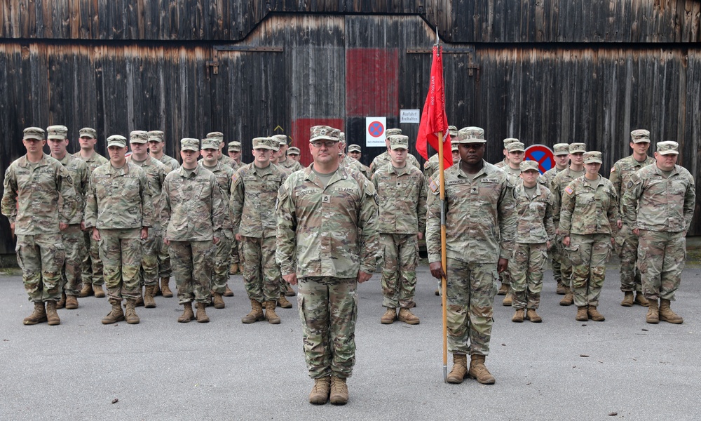 Group photo and promotions during Exercise Combined Resolve 24-2