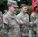 Group photo and promotions during Exercise Combined Resolve 24-2