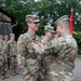 Group photo and promotions during Exercise Combined Resolve 24-2