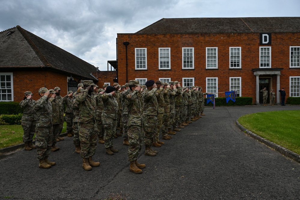 RAF Mildenhall hosts 100th Air Refueling Wing retreat