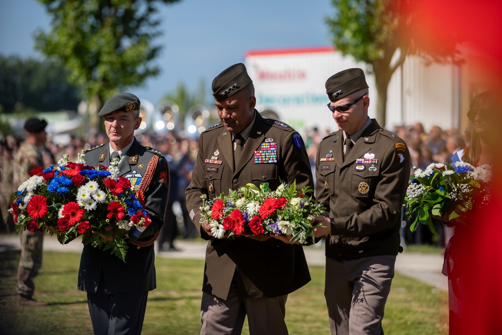 80th D-Day Anniversary: Cabbage Patch Memorial Ceremony
