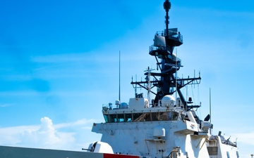 U.S. Coast Guard Cutter James arrives in Fortaleza, Brazil