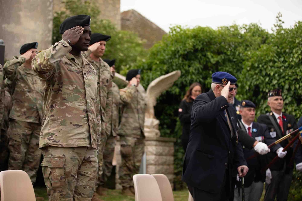 &quot;Filthy 13&quot; honored near Carentan at D-Day 80