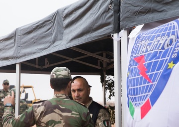 Italian Joint Force Headquarters simulates non-combatant evacuation operations at African Lion