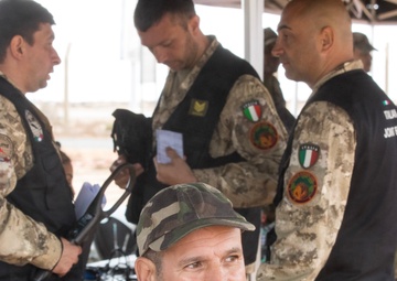 Italian Joint Force Headquarters simulates non-combatant evacuation operations at African Lion