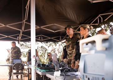 Italian Joint Force Headquarters simulates non-combatant evacuation operations at African Lion