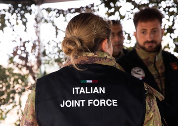 Italian Joint Force Headquarters simulates non-combatant evacuation operations at African Lion