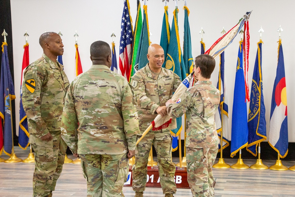 401st AFSB Change of Command Ceremony