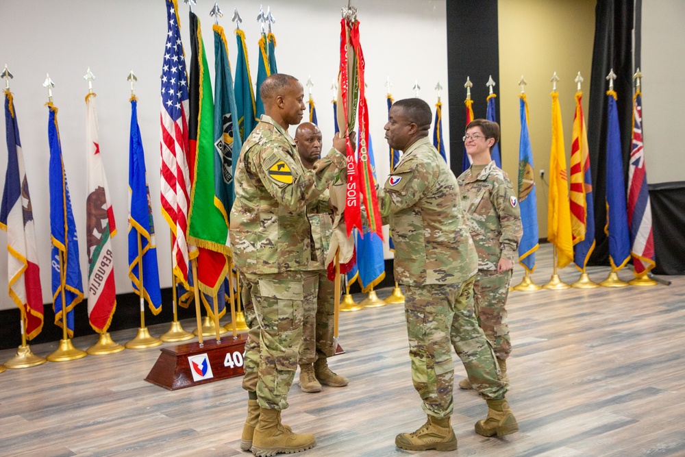 401st AFSB Change of Command Ceremony