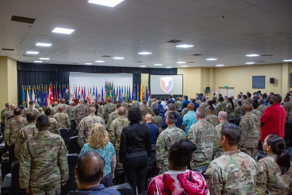 401st AFSB Change of Command Ceremony